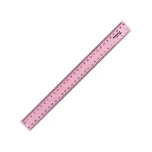 Линейка AXENT пластиковая 30см D9800-06, Линейки