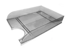 Лоток для бумаги Economix горизонтальный пластик E31804-17, Лотки для бумаги