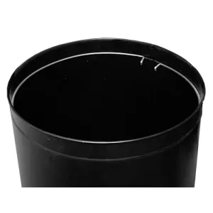 Урна Atma для сміття металева ЧОРНА 39X75см M-880В, Контейнери та урни