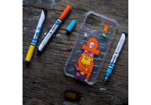 Маркер SCHNEIDER акриловий декоративний Paint-it 310 2мм Wallet Set2 6 кольорів S120196, Спеціальні маркери - фото 6