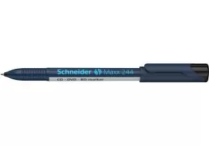 Маркер для CD и DVD SCHNEIDER MAXX 244 0.7 мм черный S72441 - Фото 4