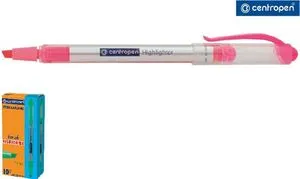 Маркер Fax Centropen Highlighter 2322 1-4 мм клиноподобный