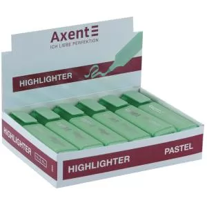 Маркер текстовый AXENT Highlighter 2537--A 1-5 мм клиновидный пастель - Фото 5