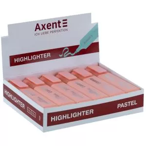 Маркер текстовый AXENT Highlighter 2537--A 1-5 мм клиновидный пастель - Фото 7