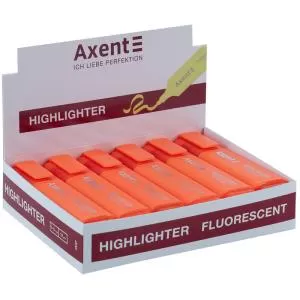 Маркер текстовий AXENT Highlighter 2537-A 1-5 мм клиноподібний неон - Фото 7