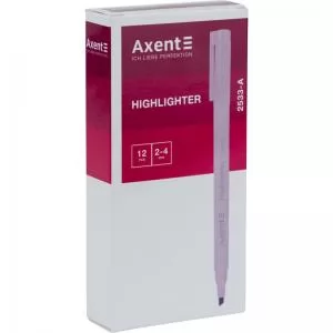 Маркер текстовий 2-4 мм AXENT Highlighter Pastel 2533-A - Фото 4