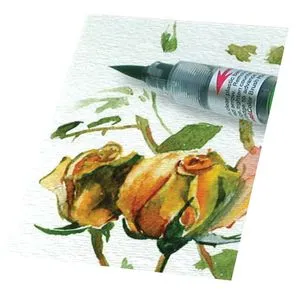 Маркер-кисть для художества Color Brush Pentel ХGFL-150х - Фото 4