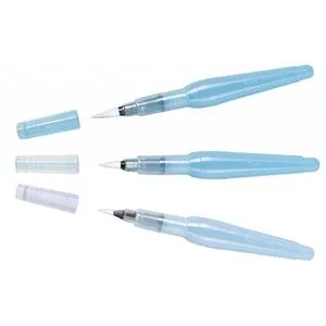 Маркер-кисть Pentel Aqua Brush в блистере XFRH1-М средняя - Фото 2