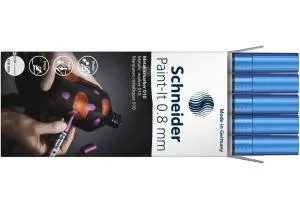 Маркер металлик Schneider Paint-It 0,8 мм золотой ML01001066, Маркеры специальные - фото 15