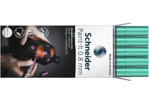 Маркер металлик Schneider Paint-It 0,8 мм золотой ML01001066, Маркеры специальные - фото 19