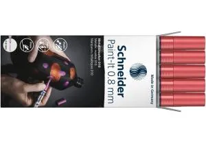 Маркер металлик Schneider Paint-It 0,8 мм золотой ML01001066, Маркеры специальные - фото 30