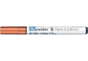 Маркер металлик Schneider Paint-It 0,8 мм золотой ML01001066, Маркеры специальные - фото 4
