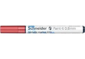 Маркер металлик Schneider Paint-It 0,8 мм золотой ML01001066, Маркеры специальные - фото 5
