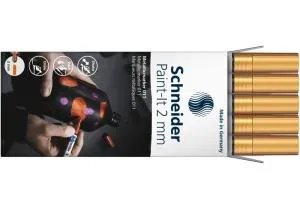 Маркер Schneider Paint-It металлик 2.0 мм ML01101025, Маркеры специальные - фото 18