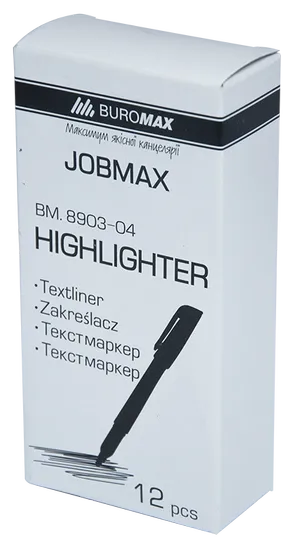 Маркер текстовый круглый JOBMAX Buromax BM.8903 - Фото 1