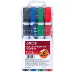 Набір маркерів для дошок AXENT Whiteboard Comfort Grip 2552-A 4 шт - Фото 4