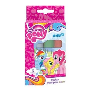 Крейда кольоровий Jumbo 3 кольори My Little Pony Kite LP17-077