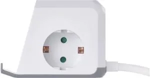 Сетевой адаптер удлинитель Emos 2 розетки 2 м 1,5 мм USB-A USB-C Qi P0222CQ, Сетевые фильтры (удлинители) - фото 2