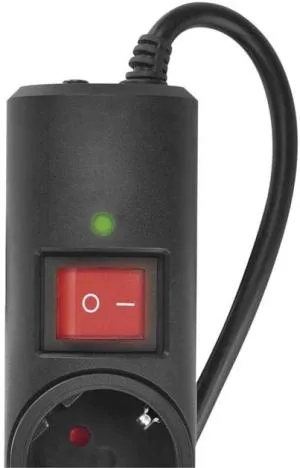 Мережевий фільтр Emos 3 розетки 1,5 м 10 A 2300 Вт 1,5 мм P54214, Мережеві фільтри (подовжувачі) - фото 1