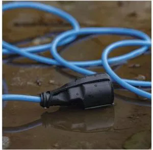 Мережевий подовжувач Emos 1 розетка 20 м 1,5 мм IP44 силікон P01520W, Мережеві фільтри (подовжувачі) - фото 5