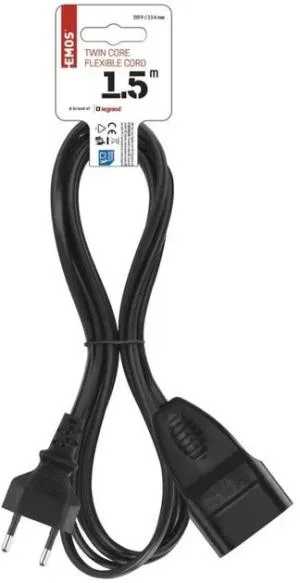 Сетевой удлинитель EMOS 1 розетка 1,5 м PC01301, Сетевые фильтры (удлинители) - фото 3
