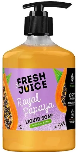 Мыло жидкое Fresh Juice 460мл Royal Papaya fj.35348, Мыло