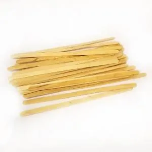 Мішалка 14 см 1000 в уп дерев'яна одноразова 11076, Мішалки