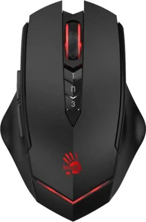 Мышка A4Tech Bloody R80 Plus Wireless/USB Black Skull (4711421003018) U1176850, Мышки