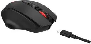 Мышка A4Tech Bloody R80 Plus Wireless/USB Black Skull (4711421003018) U1176850, Мышки - фото 2