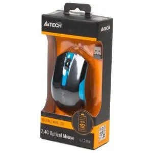 Мышка A4Tech G3-200N Black+Blue (4711421929448) U0259013, Мышки - фото 1