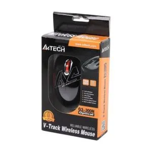 Мишка A4Tech G3-300N чорна+помаранчева (4711421931687) U0389981, Мишки - фото 1