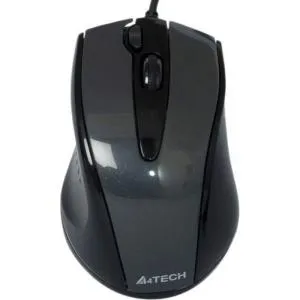 Мышка A4Tech N-500F-1 USB Glossy Grey (4711421859370) B0002558, Мышки