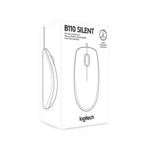 Мышка Logitech B110 Silent Black (910-005508) U0315401, Мышки - фото 1
