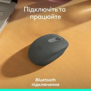 Мышка Logitech M196 Bluetooth Graphite (910-007459) U0969618, Мышки - фото 2