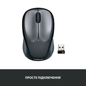 Мышка Logitech M235 Grey (910-002201) U0169351, Мышки - фото 2