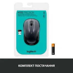 Мишка Logitech M325s Wireless Dark Silver (910-006812) U0774984, Мышки - фото 1