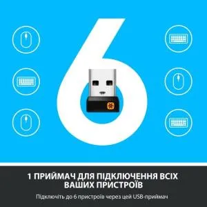 Мишка Logitech M325s Wireless Dark Silver (910-006812) U0774984, Мышки - фото 2