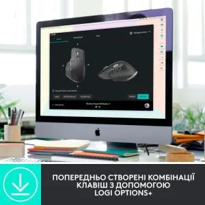 Мышка Logitech MX Master 3S for Business Performance Wireless/Bluetooth Graphite (910-006582) U0736457, Мышки - фото 4