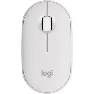 Мышка Logitech Pebble M350s Wireless White (910-007013) U0855585, Мышки