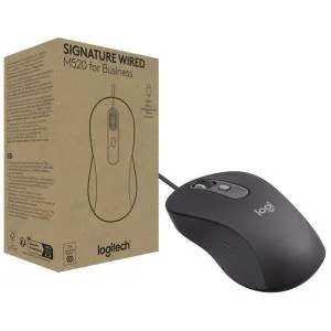 Мышка Logitech Signature M520 for Business USB-C Graphite (910-007511) U1049786, Мышки