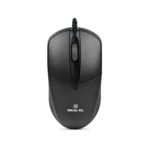 Мышка REAL-EL RM-211 USB Black (EL123200001) U0136116, Мышки