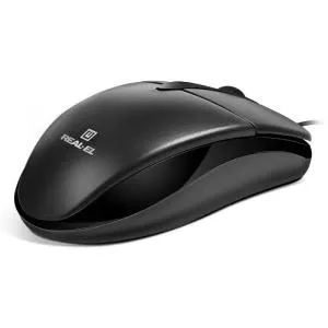 Мышка REAL-EL RM-214 USB Black (EL123200039) U0984707, Мышки - фото 3