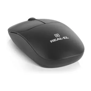 Мышка REAL-EL RM-311W Wireless Black (EL123200041) U0984793, Мышки - фото 2