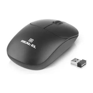 Мышка REAL-EL RM-311W Wireless Black (EL123200041) U0984793, Мышки - фото 4