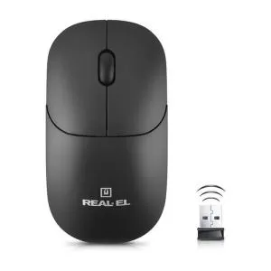 Мышка REAL-EL RM-311W Wireless Black (EL123200041) U0984793, Мышки