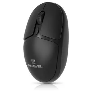 Мишка REAL-EL RM-335W Wireless Black (EL123200055) U1108574, Мишки - фото 3