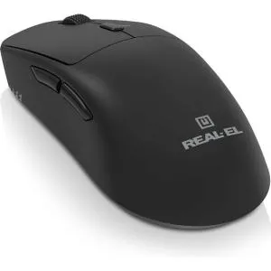 Мышка REAL-EL RM-355W Wireless Black (EL123200054) U1108575, Мышки - фото 7