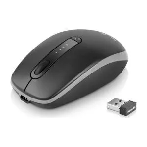 Мишка REAL-EL RM-455W Wireless/Bluetooth Black/Gray (EL123200047) U0984810, Мишки - фото 9