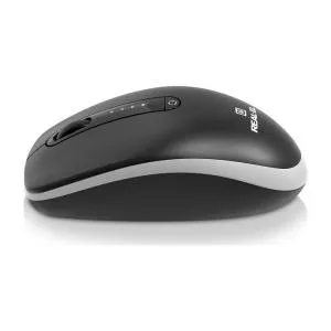 Мишка REAL-EL RM-455W Wireless/Bluetooth Black/Gray (EL123200047) U0984810, Мишки - фото 4