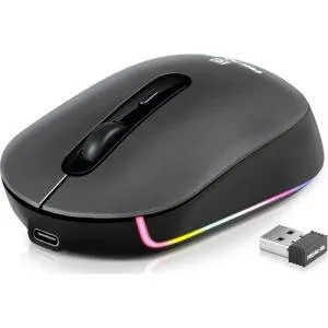 Мишка REAL-EL RM-470W Wireless/Bluetooth Dark Gray (EL123200049) U0984814, Мишки - фото 9